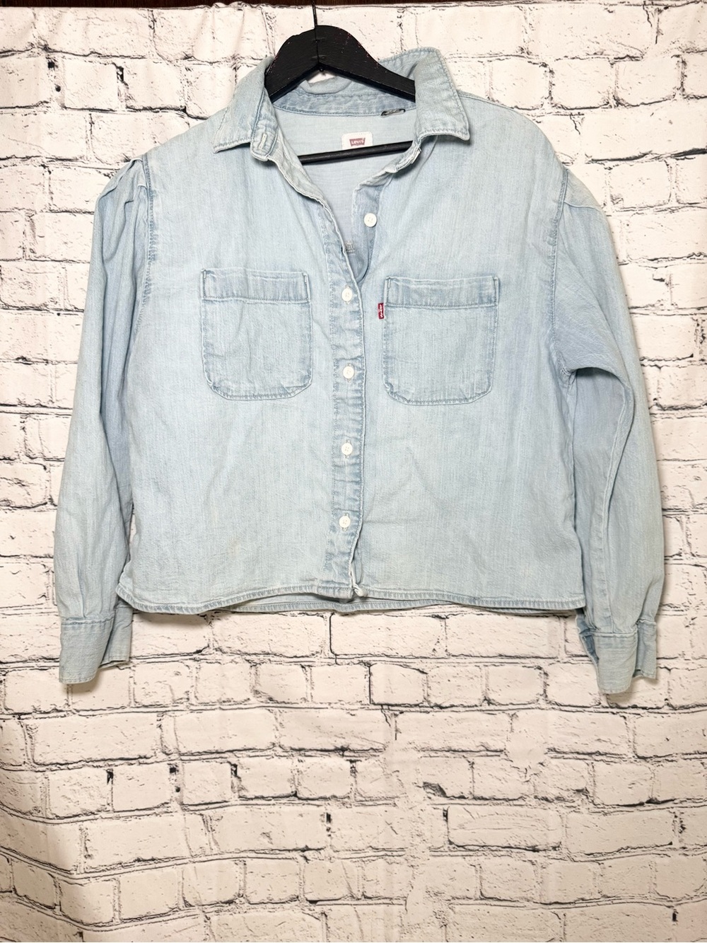 Levi’s Jean button down. Size XS